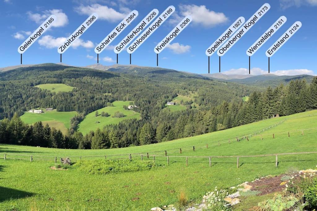 Villa St Wolfgang-Kienberg - Ruhe und Entspannung mit bester Aussicht Obdach Exterior foto
